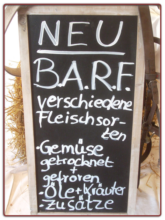 Foto: Tafel Neu: B.A.R.F.