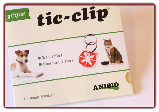 Foto: tic-clip für Hunde und Katzen