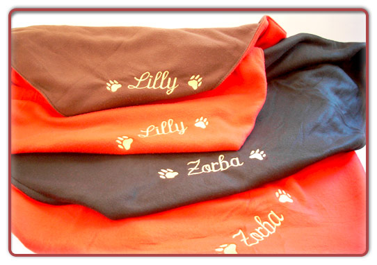 Foto Hundedecke aus Fleece